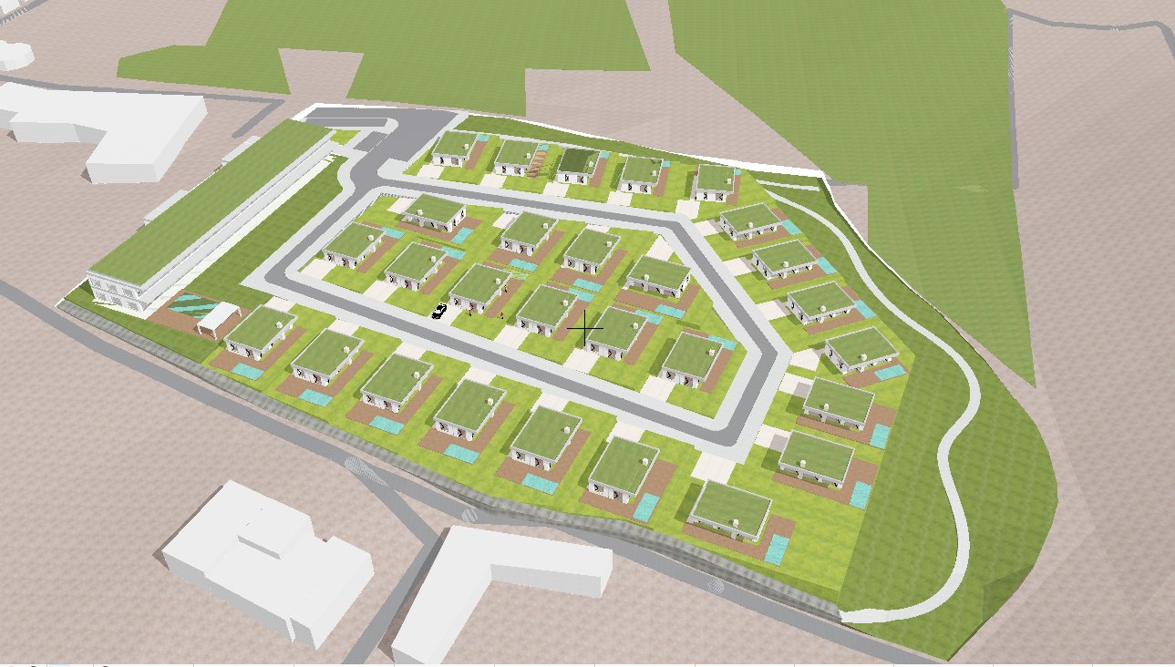A, 3D model
